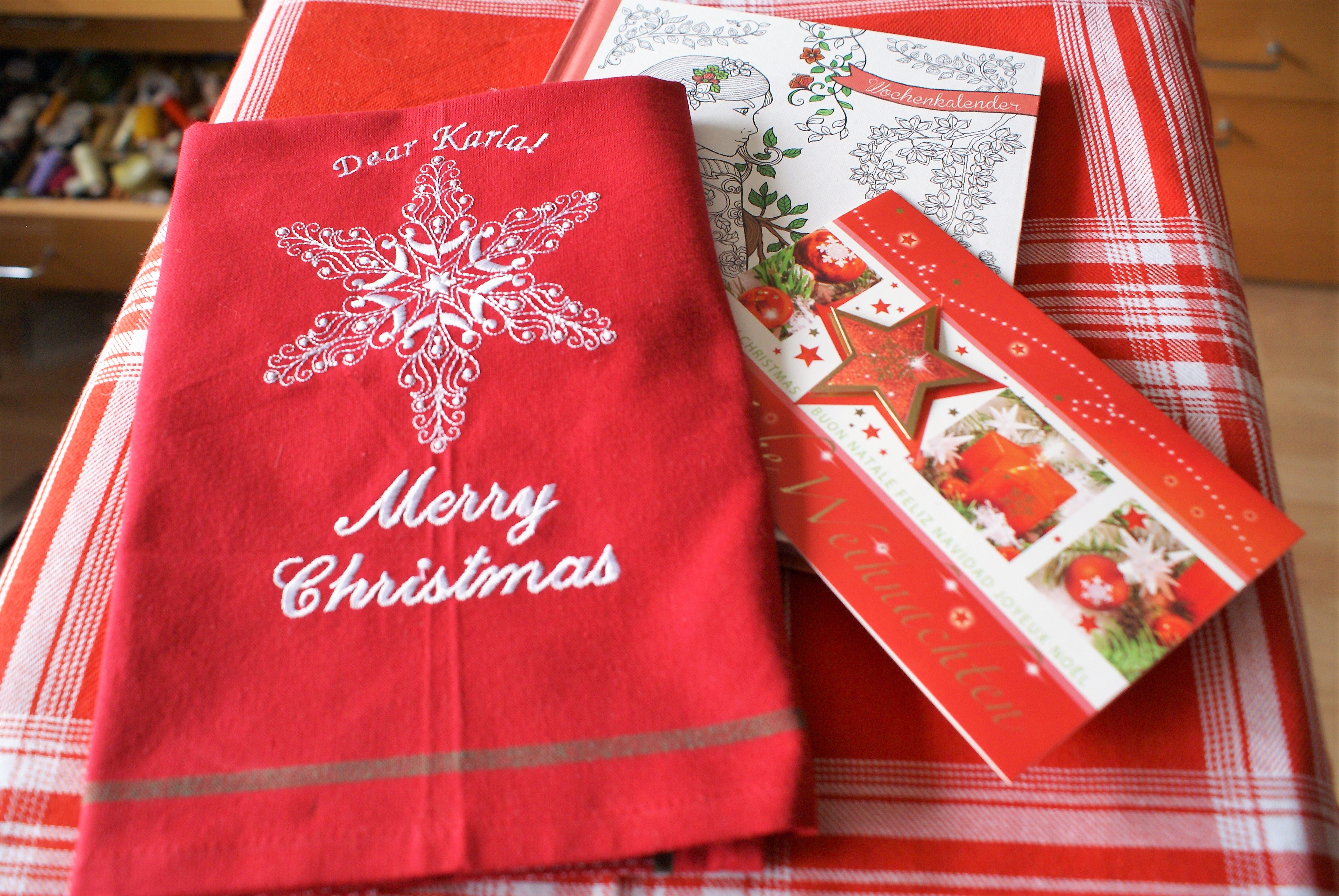 Buon Natale Kitchen Towel.Free Embroidery Designs Cute Embroidery Designs
