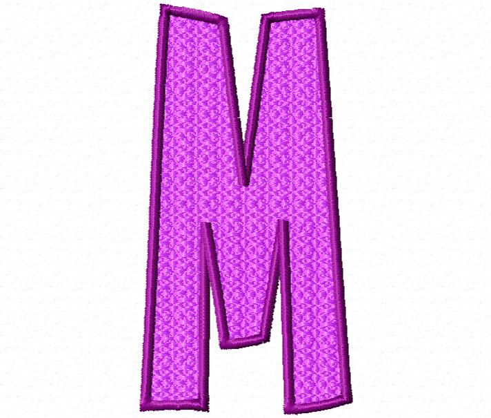 tattoo Script Style Letter M letter m designSmall BOOKMARK ALPHA letter M