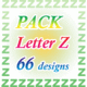 Letter Z set