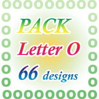 Letter O set