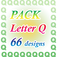 Letter Q set