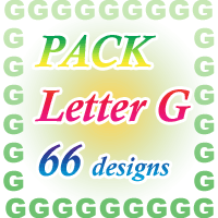 Letter G set