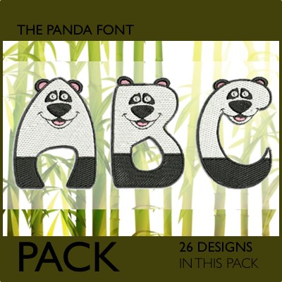 Panda font
