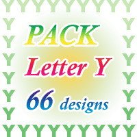 Letter Y set