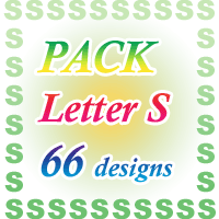 Letter S set